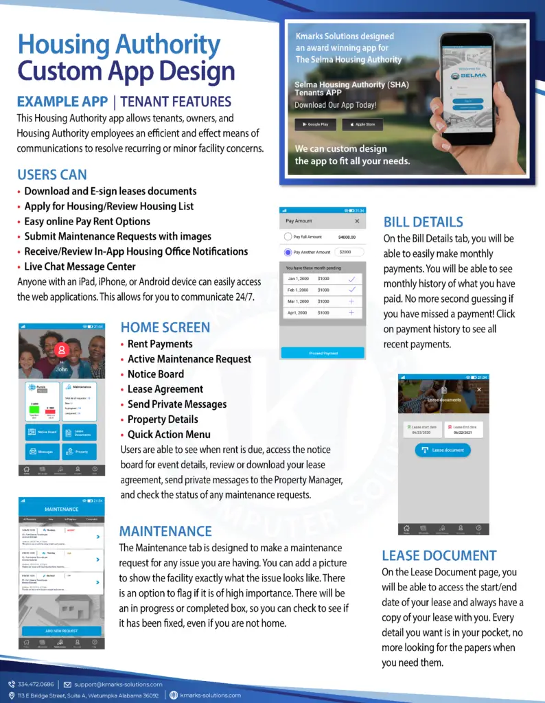 Selma Housing Authority App