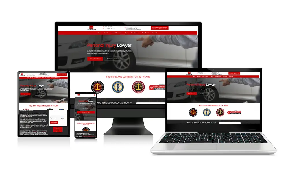 404 Hurt Law Web Design Case Study
