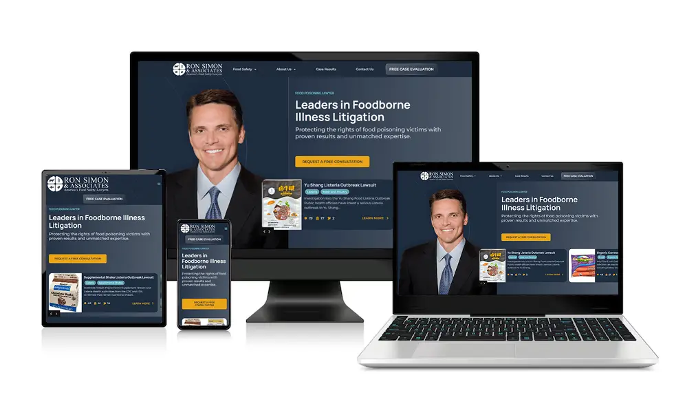 Ron Simon & Associates Web Design Case Study