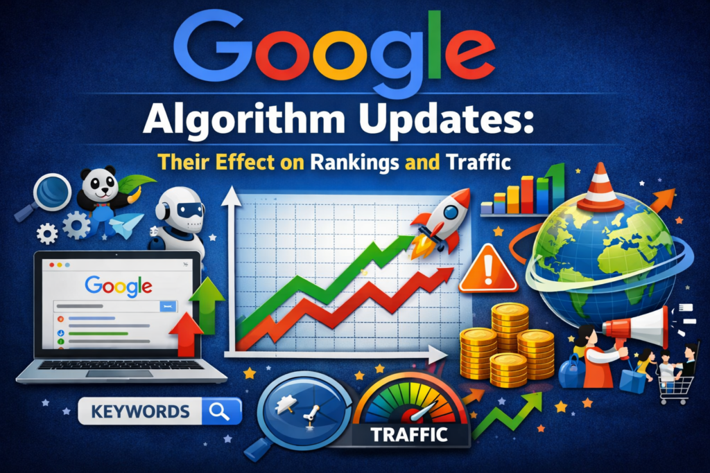 Google Algorithm Updates: Their Effect on Rankings and Traffic