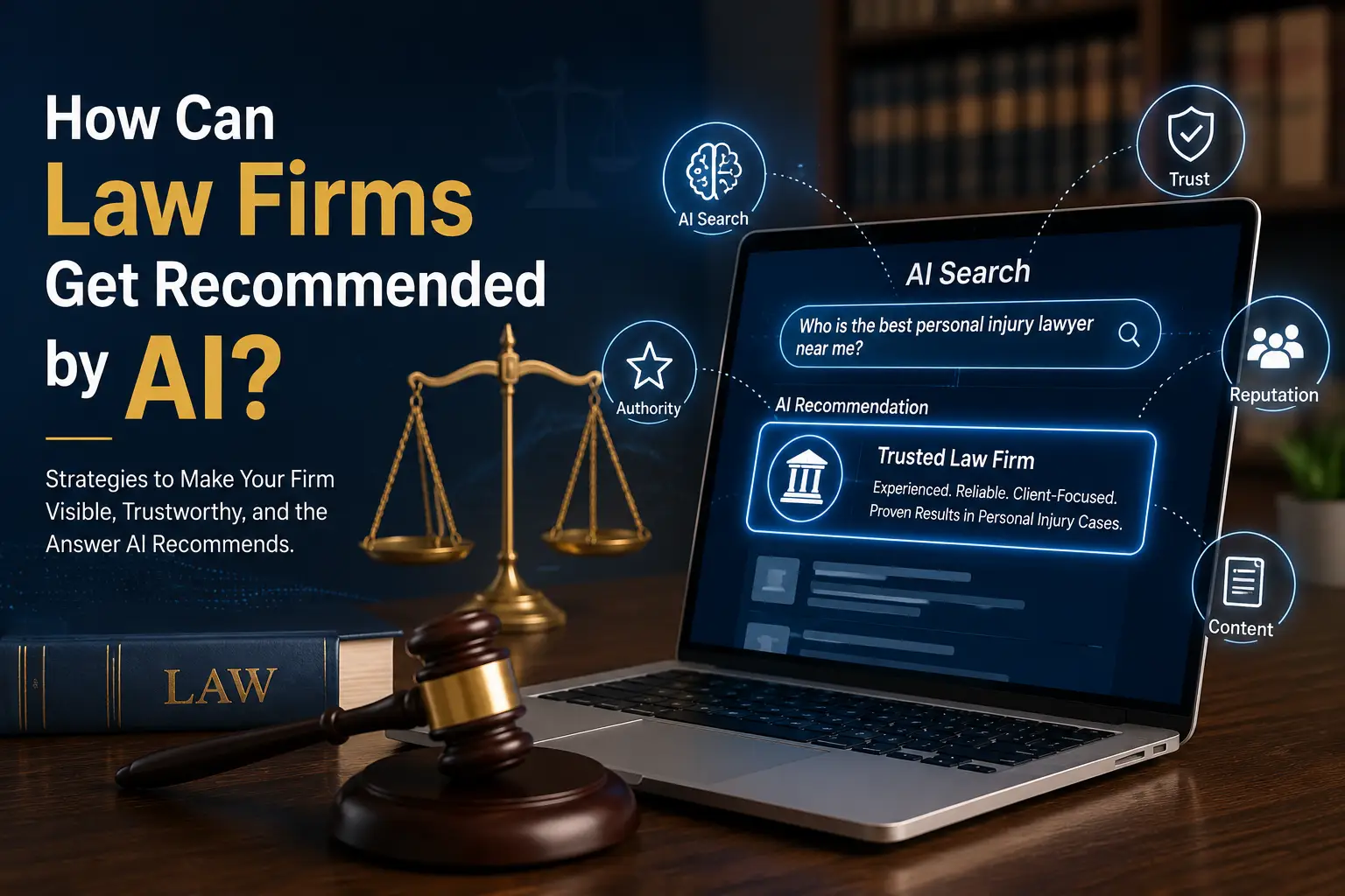How Can Law Firms Get Recommended by AI
